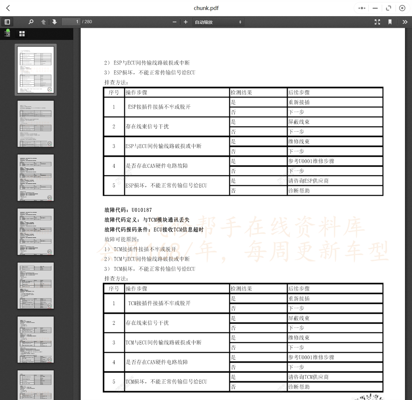 2018-2021年款捷途汽車維修手冊和電路圖線路接線圖資料更新汽修幫手資料庫
