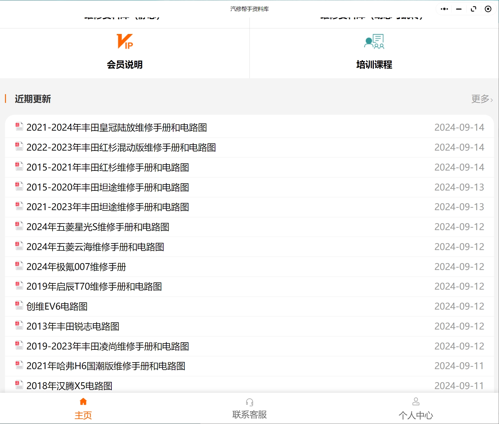 2024-2015年豐田皇冠陸放紅杉坦途混動五菱星光S云海極氪007創維EV6維修手冊電路圖資料更新